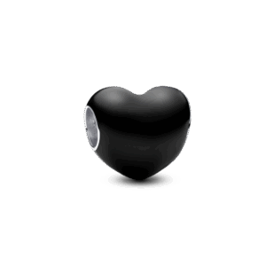 Pandora Black Heart Charm