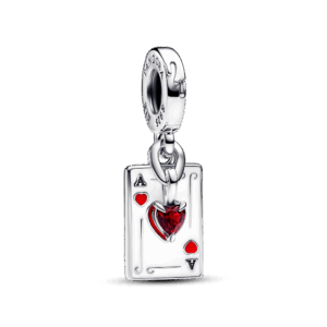 Pandora Disney Villains Queen of Hearts Double Dangle Charm