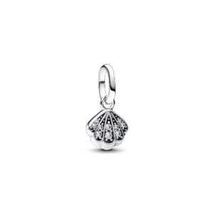 Pandora Sparkling Shell Mini Dangle Charm