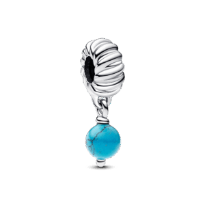 Pandora Turquoise-coloured Dangle Charm