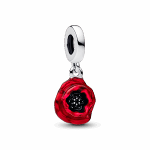 Pandora Poppy Dangle Charm