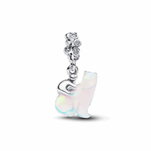 Pandora Polar Bear Mother & Cub Dangle Charm