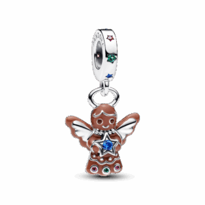 Pandora Gingerbread Angel Dangle Charm