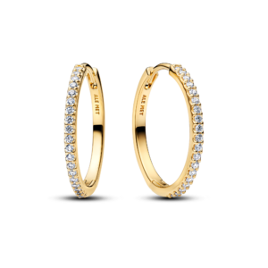Pandora Sparkling Hoop Earrings