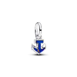 Pandora Blue Anchor Mini Dangle Charm