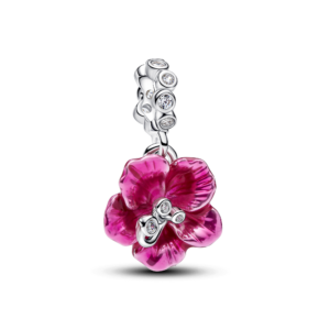 Pandora Hibiscus Dangle Charm